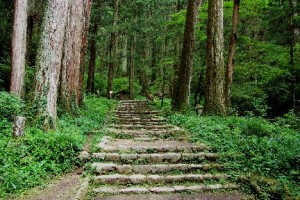 1000段を超える石段