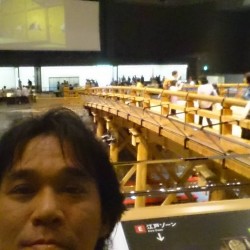 江戸東京博物館に初めて行ってました(^O^)／