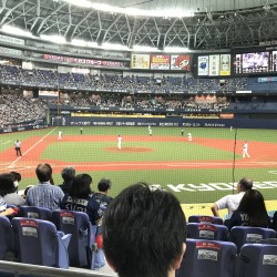 ひさびさプロ野球観戦！！！